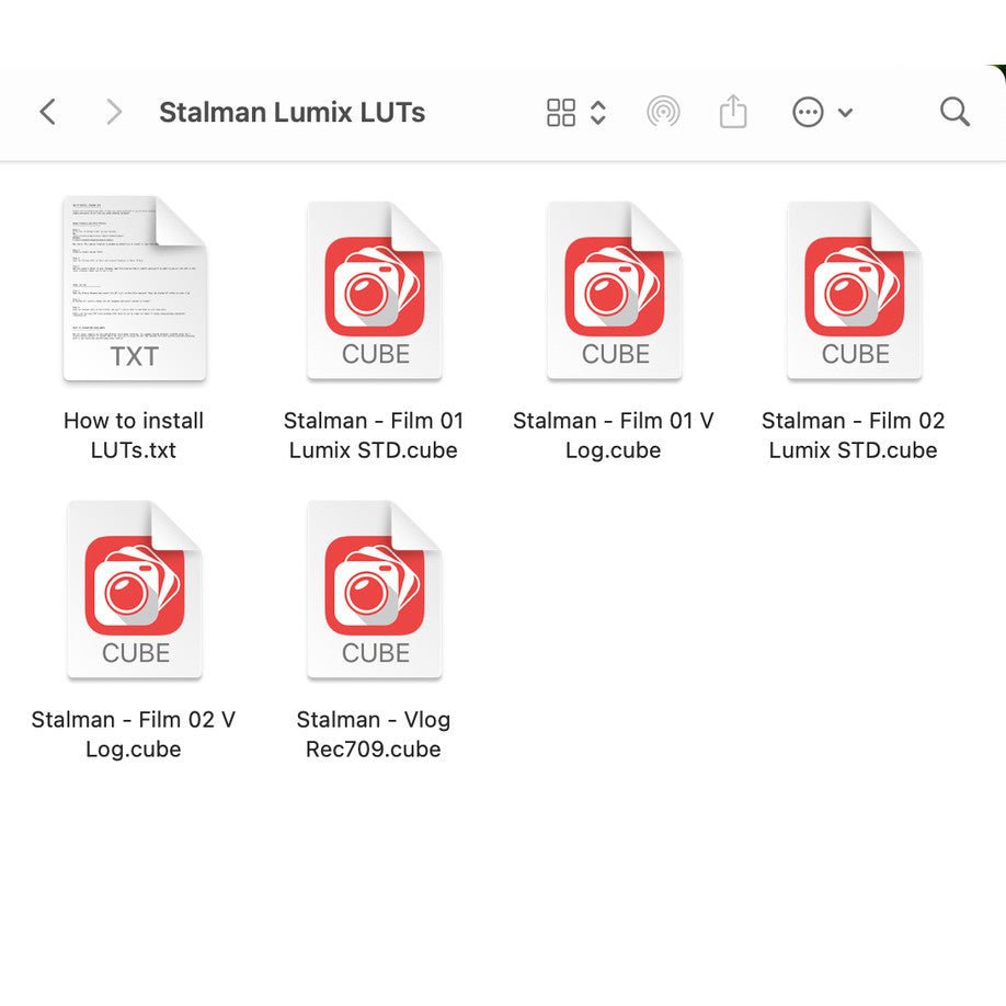 Stalman Lumix LUT Package[ MICHIGO STUDIO ] - MICHIGO STUDIO