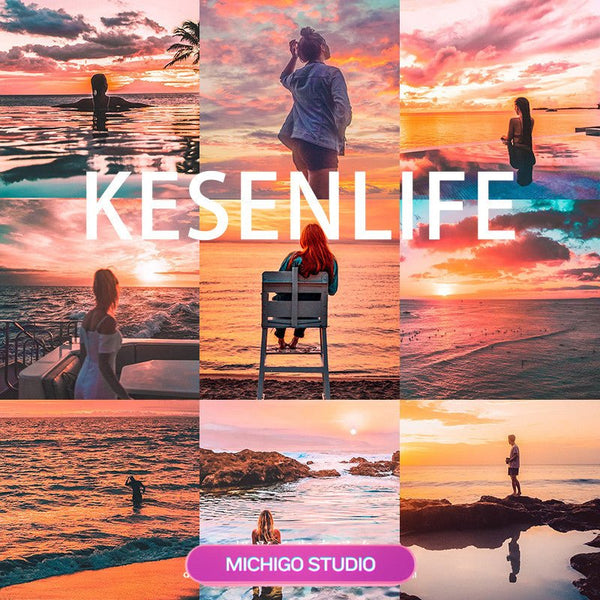 📸 Sunset Photography Landscape – Lightroom Preset (PR, FCPX, DaVinci LUT, Mobile, PS)