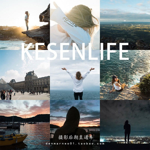 📸 Travel Natural Portrait Landscape – Lightroom Mobile, PR, FCPX, DaVinci LUT, PS, VN