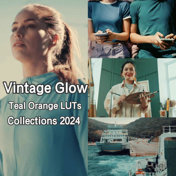 🧡💙 Vintage Glow Teal Orange LUT Collection 2024