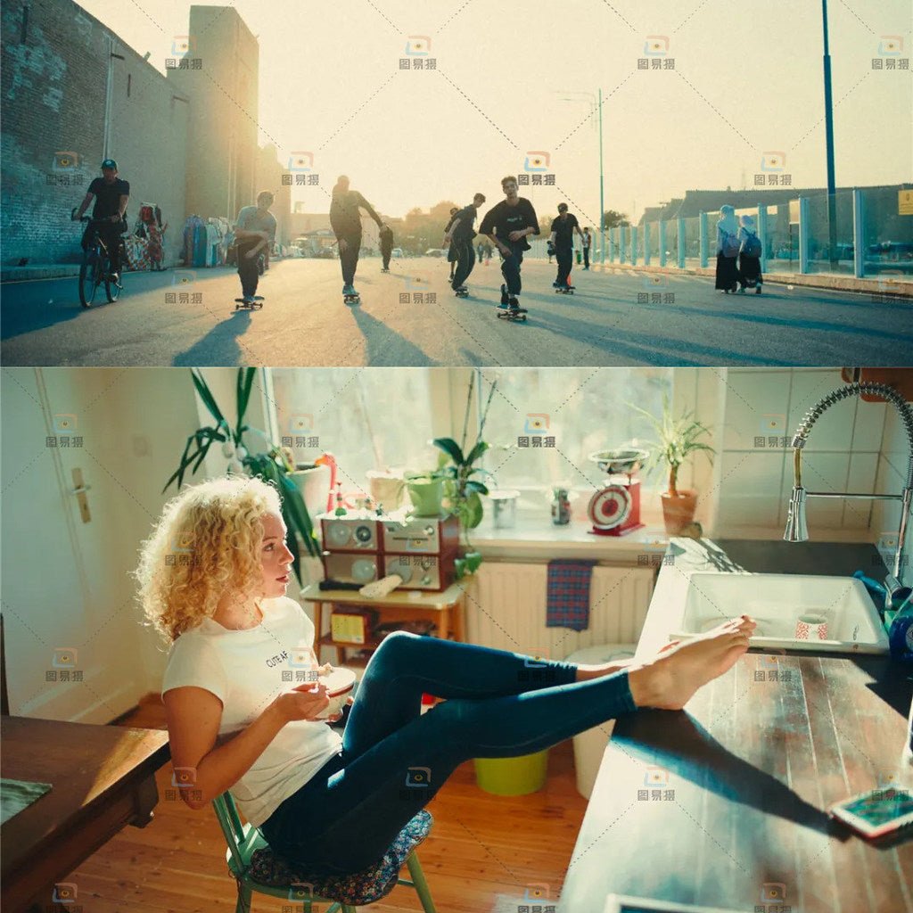 🎞️ **Vintage Kodak Vision3 250D & 500T Film Grain Lightroom & PS Color Grading Presets** 🎨📸 - MICHIGO STUDIO