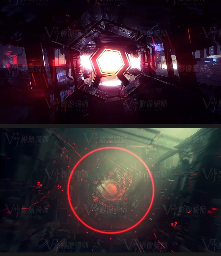 Visual Pack 🎬 | 3D Mechanical Motion Dance | DJ Club Stage LED Screen Live VJ Loop Background 4K 🔥🎶✨ - MICHIGO STUDIO