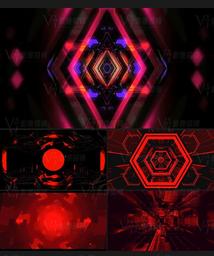 Visual Pack 🎬 | 3D Mechanical Motion Dance | DJ Club Stage LED Screen Live VJ Loop Background 4K 🔥🎶✨ - MICHIGO STUDIO