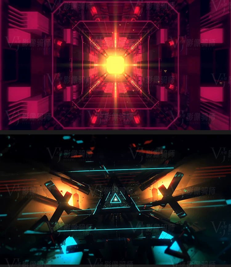 Visual Pack 🎬 | 3D Mechanical Motion Dance | DJ Club Stage LED Screen Live VJ Loop Background 4K 🔥🎶✨ - MICHIGO STUDIO