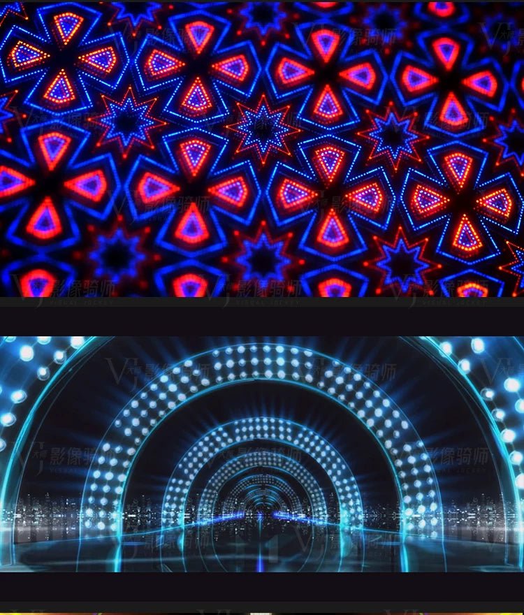 Visual Pack 🎬 | Cool Mechanical Fly - Through Dance | Ethnic Jazz Stage Bar Live LED Big Screen VJ Background Video 🔥✨ - MICHIGO STUDIO