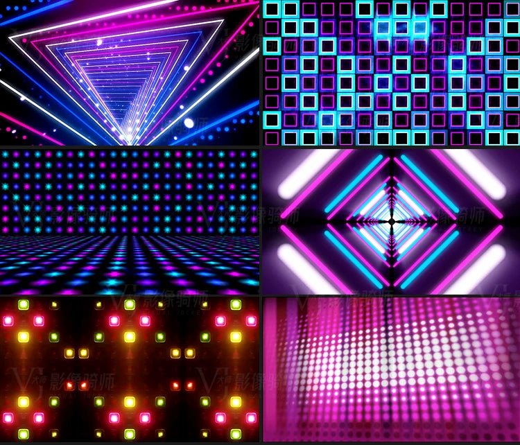 Visual Pack 🎬 | Cool Mechanical Fly - Through Dance | Ethnic Jazz Stage Bar Live LED Big Screen VJ Background Video 🔥✨ - MICHIGO STUDIO