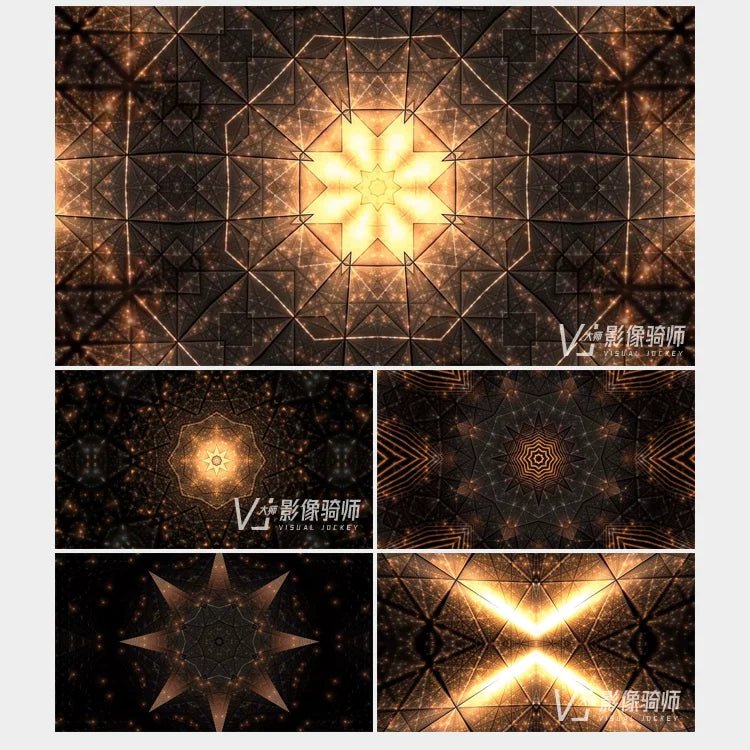 Visual Pack 🎬 | Exotic Ethnic Gold Colorful Dance & Music | Bar Night Party Stage LED VJ Background Video 💃 - MICHIGO STUDIO