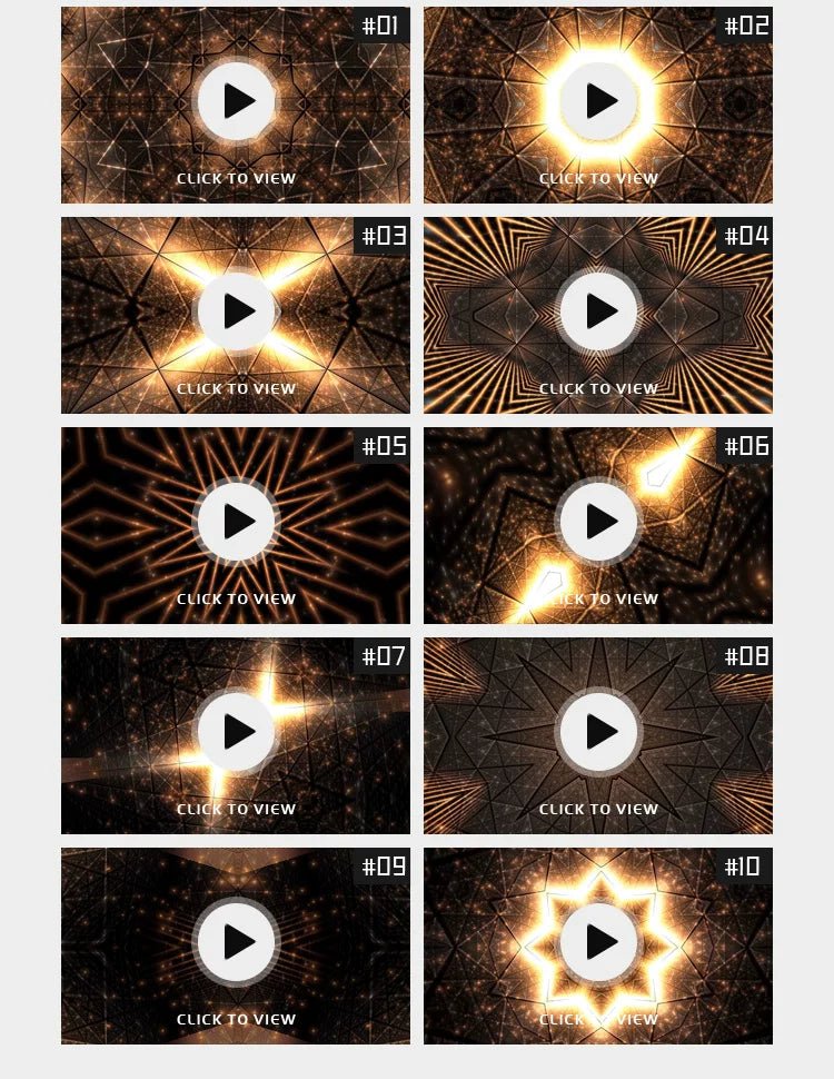 Visual Pack 🎬 | Exotic Ethnic Gold Colorful Dance & Music | Bar Night Party Stage LED VJ Background Video 💃 - MICHIGO STUDIO
