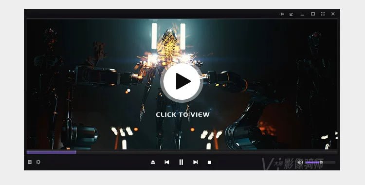 Visual Pack 🎬 | Sci - Fi Robot 🤖 DJ Assembly | 4K LED VJ Video Background for Bar Stage & Big Screen - MICHIGO STUDIO