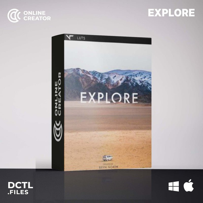 Visual Tone EXPLORE Cinematic Travel LUT Color Grading Preset[ MICHIGO STUDIO ] - MICHIGO STUDIO