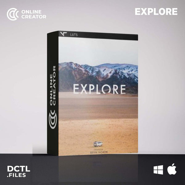Visual Tone EXPLORE Cinematic Travel LUT Color Grading Preset