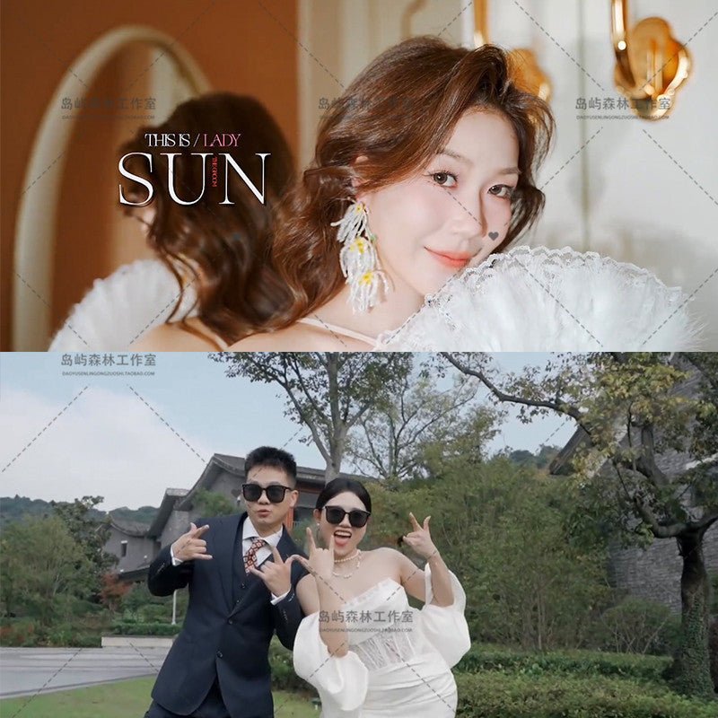 💍 Wedding LUTs – 12x Universal Portrait Color Presets (Cool/Fresh Film) - MICHIGO STUDIO