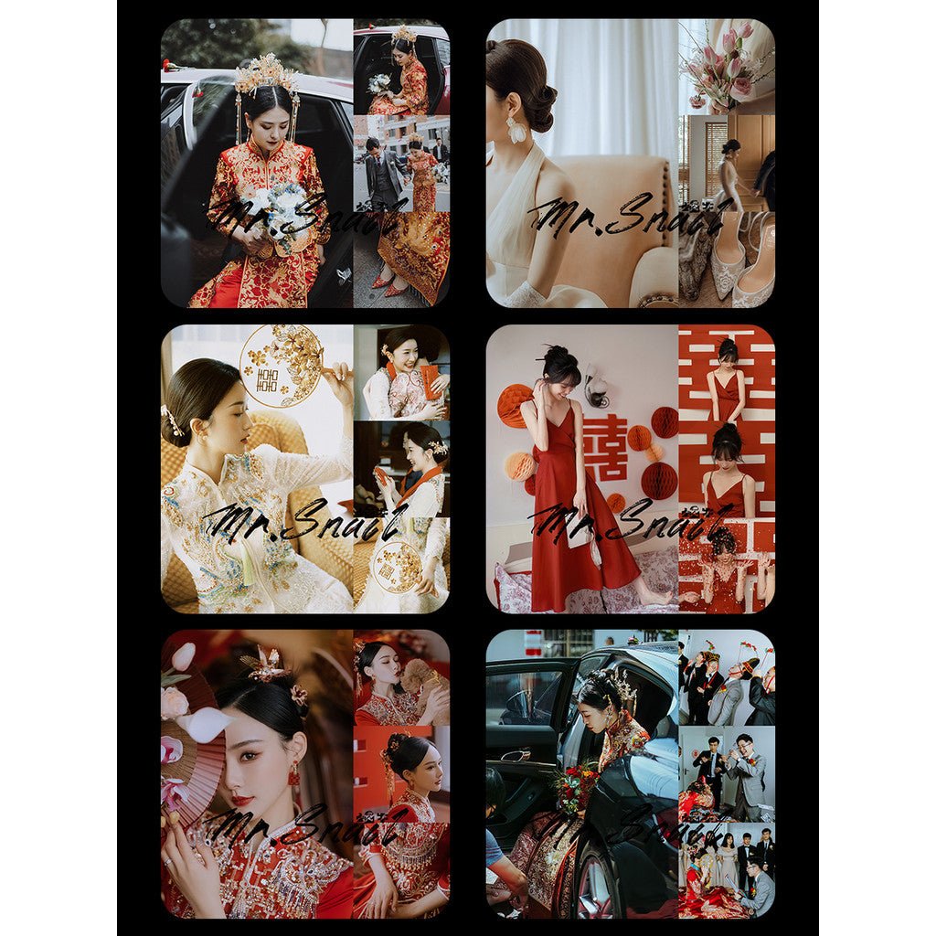 📸 Xiaohongshu Wedding Follow - Lightroom Preset (Clear, Bright, PS, PR, Capcut) - MICHIGO STUDIO