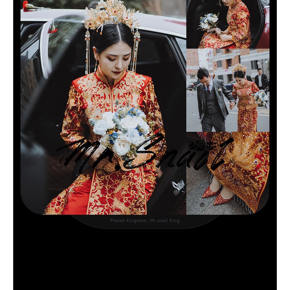 📸 Xiaohongshu Wedding Follow - Lightroom Preset (Clear, Bright, PS, PR, Capcut) - MICHIGO STUDIO